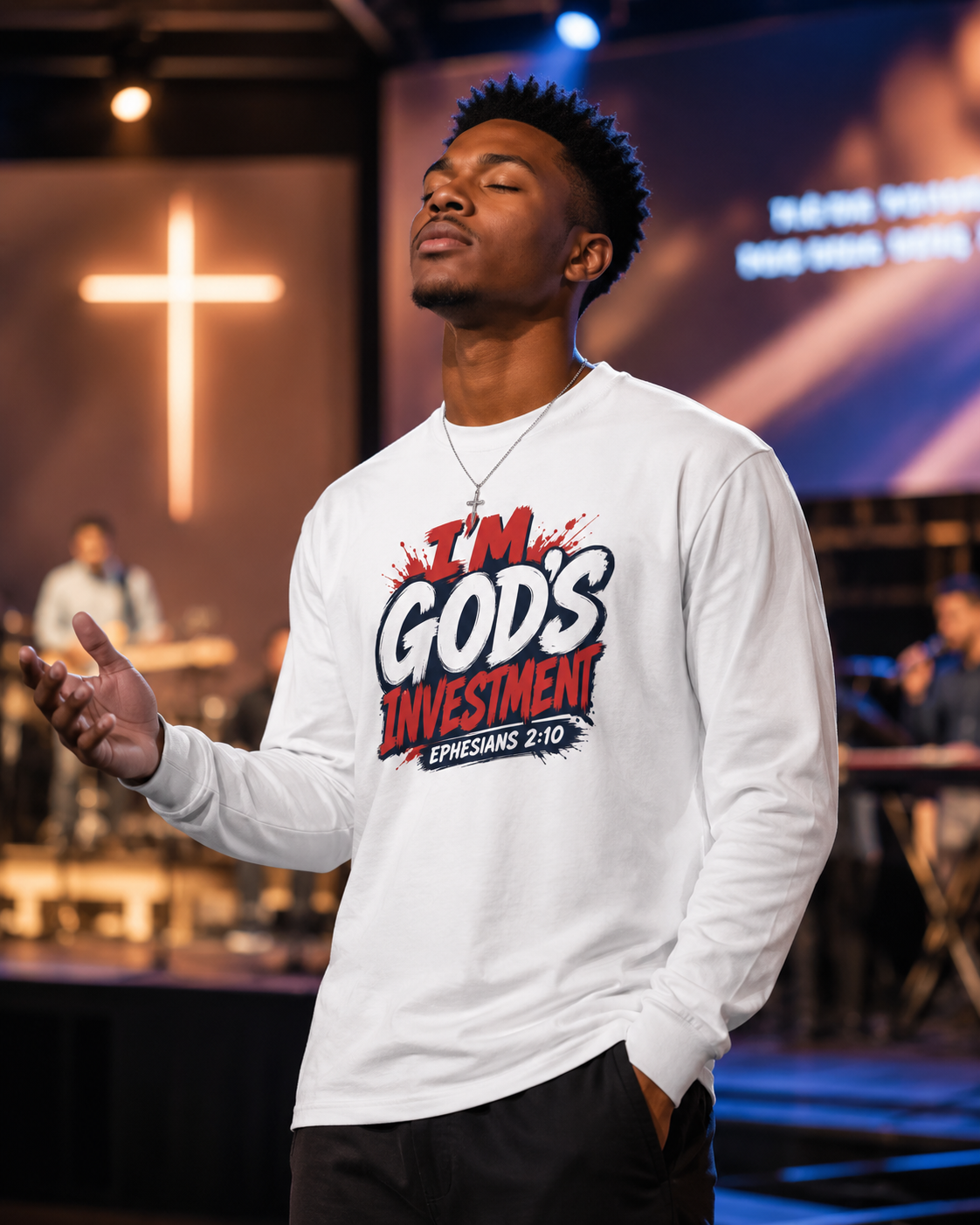 God’s Investment Long Sleeve Shirt