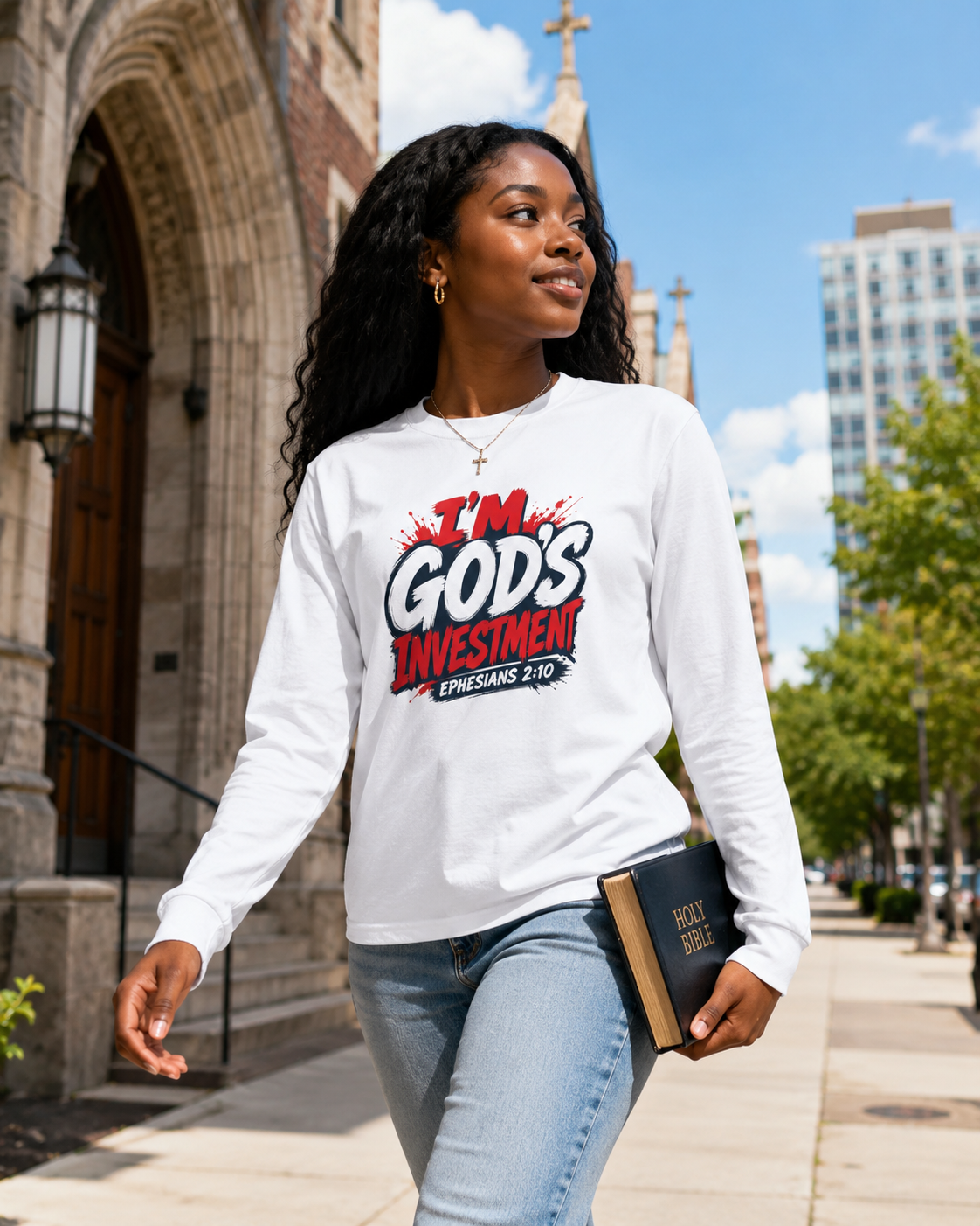 God’s Investment Long Sleeve Shirt