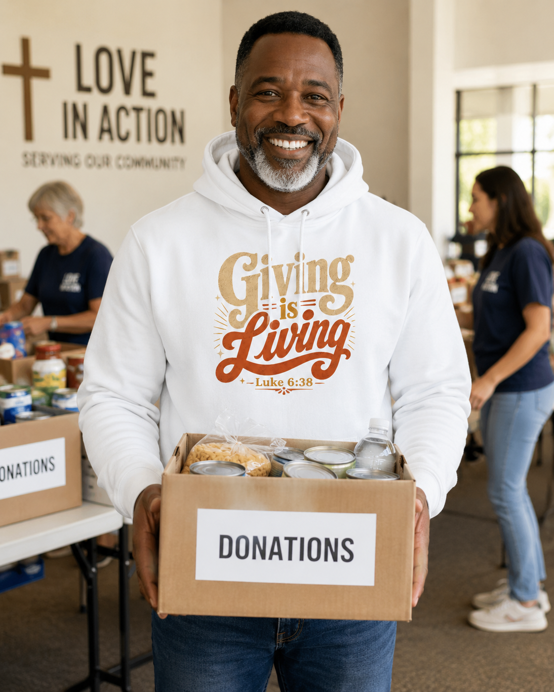Giving Is Living Hoodie