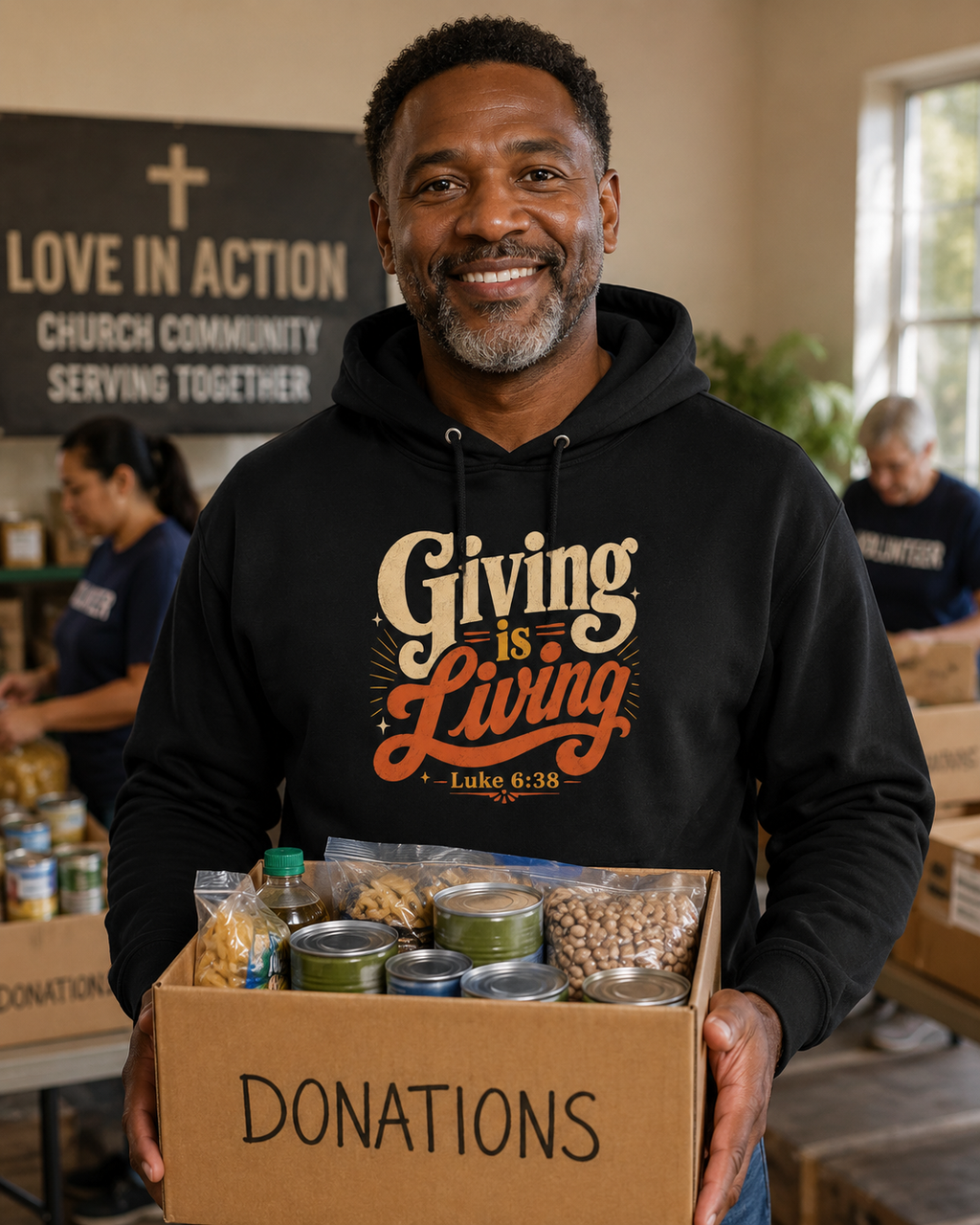 Giving Is Living Hoodie