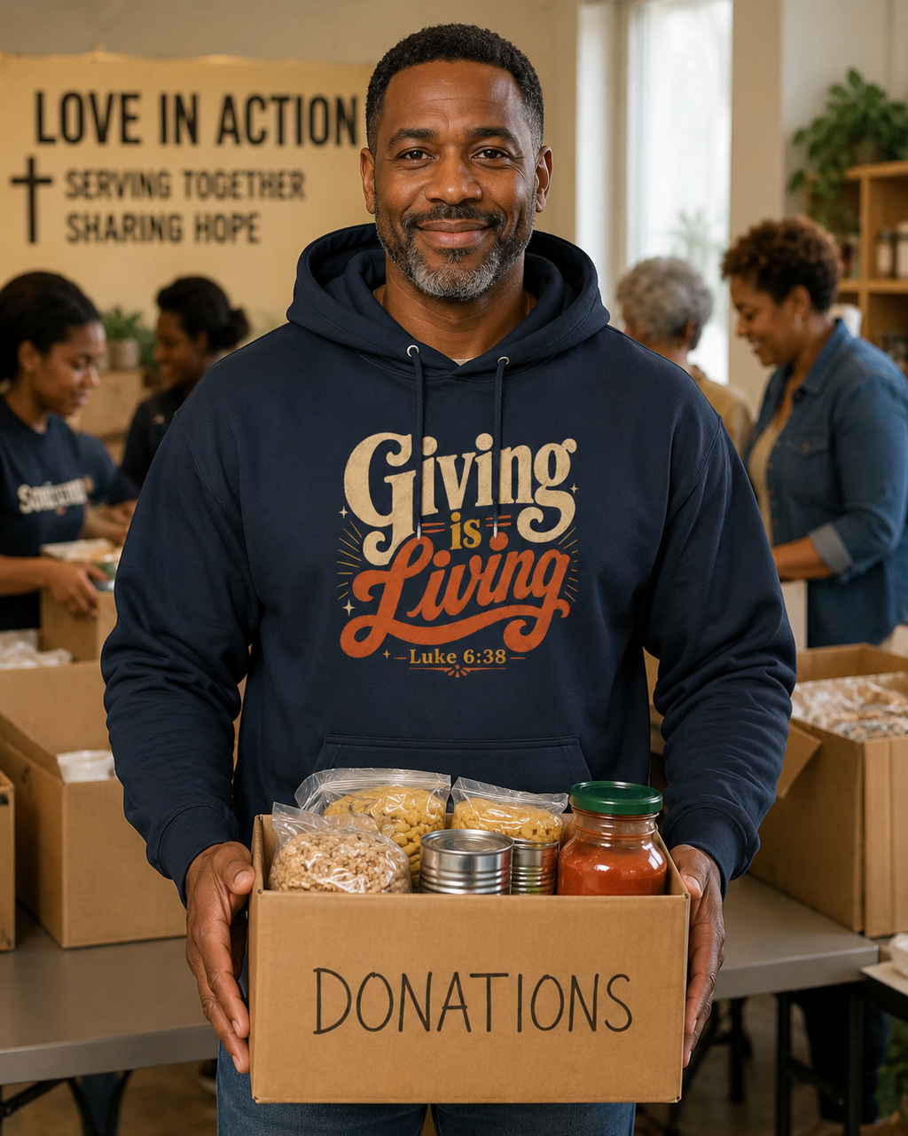 Giving Is Living Hoodie