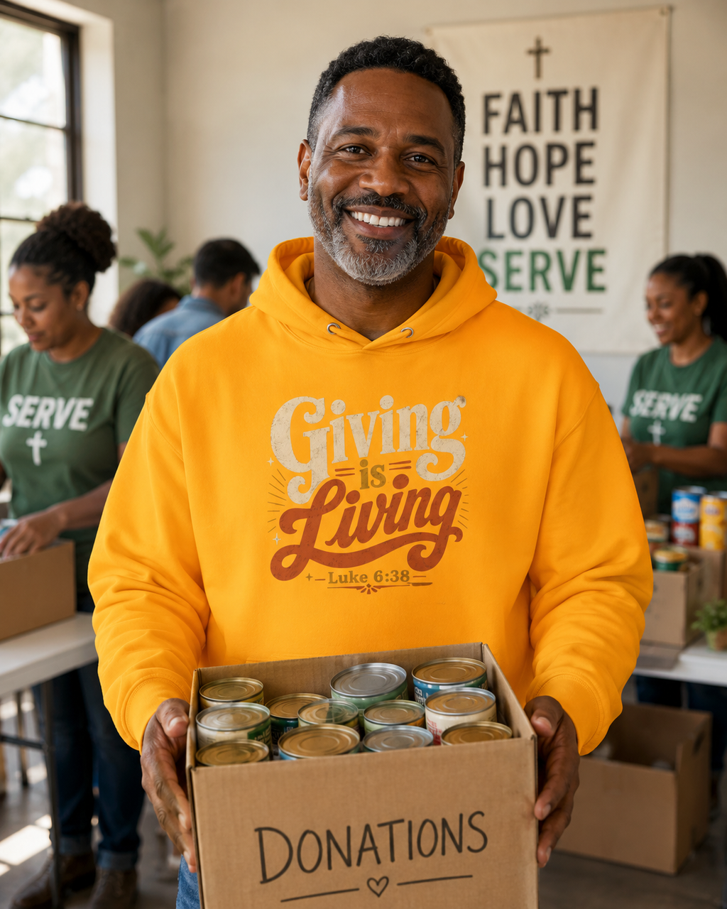 Giving Is Living Hoodie