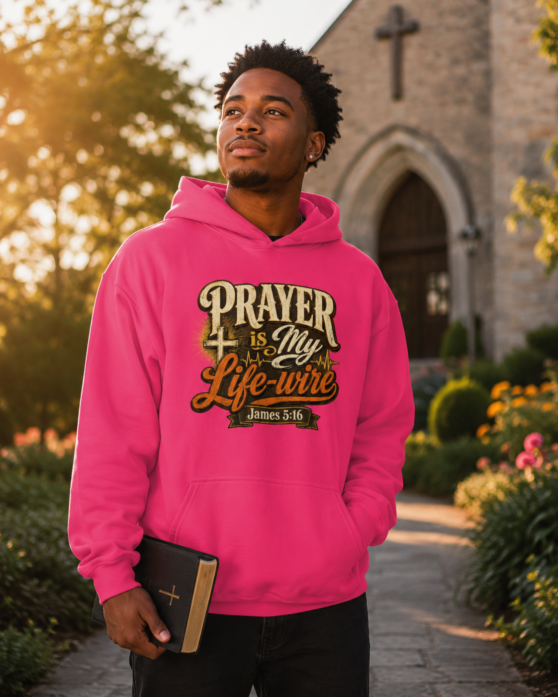 Prayer Is My Lifewire Hoodie