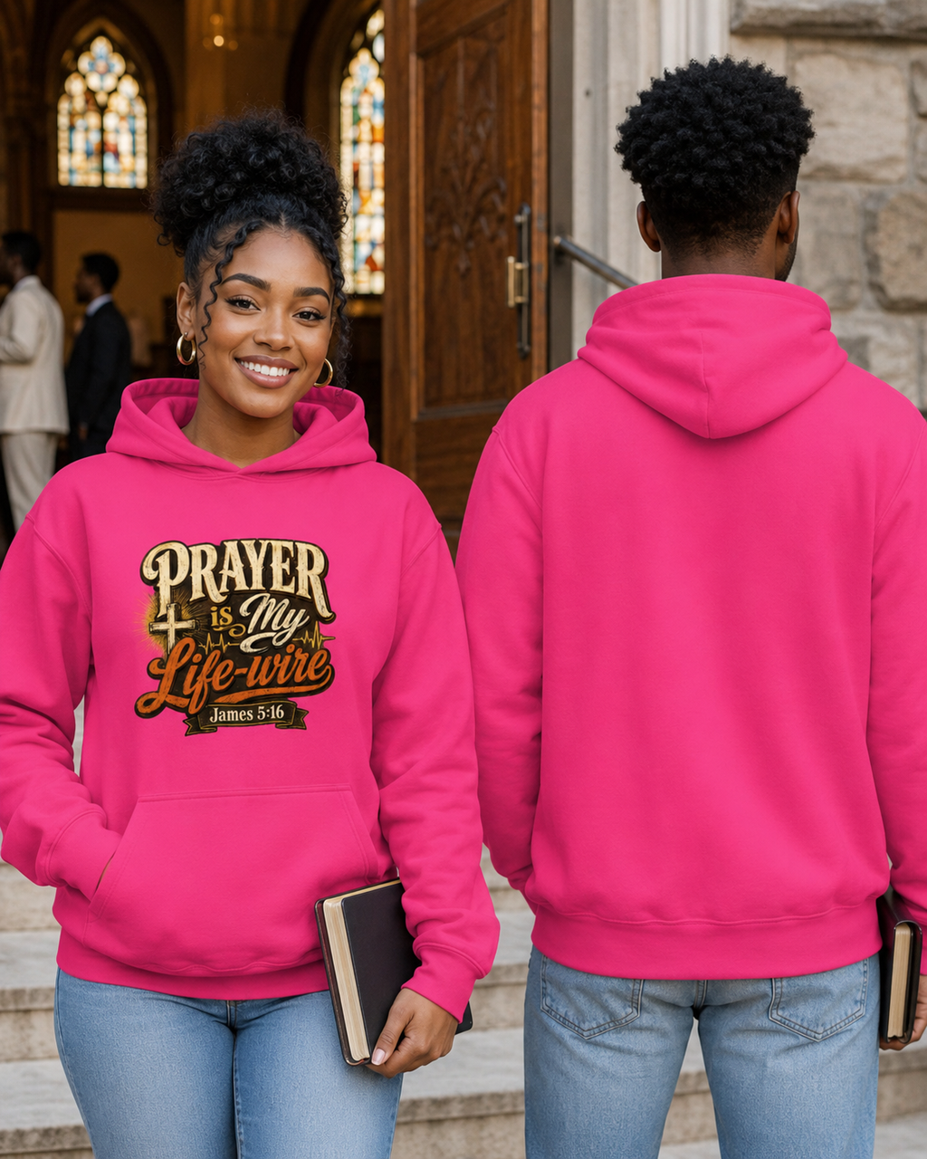 Prayer Is My Lifewire Hoodie