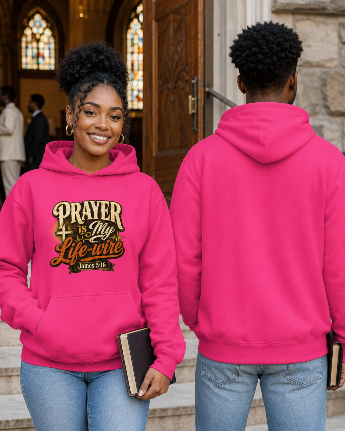 Prayer Is My Lifewire Hoodie
