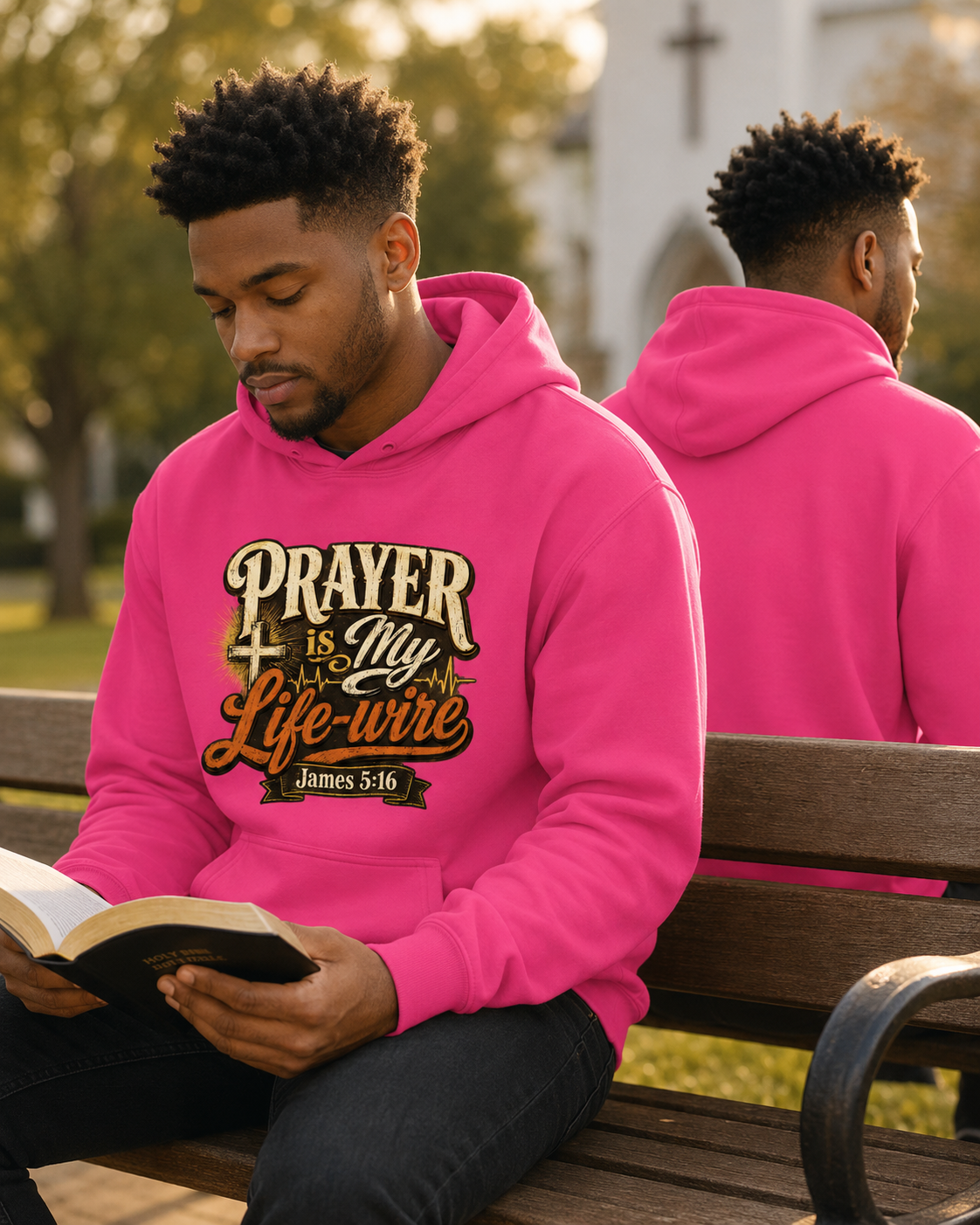 Prayer Is My Lifewire Hoodie