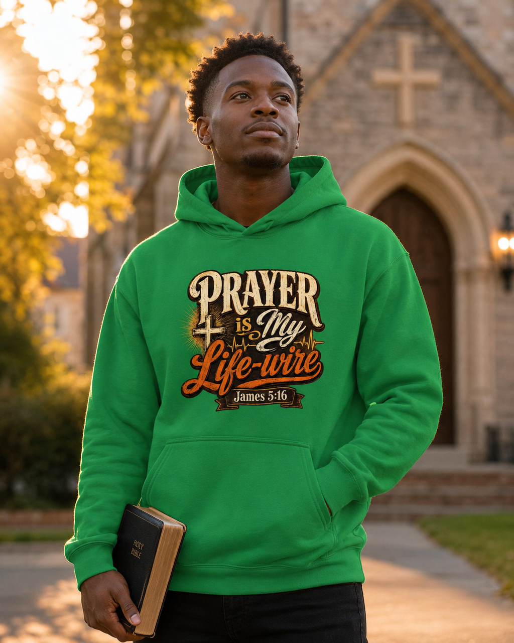Prayer Is My Lifewire Hoodie