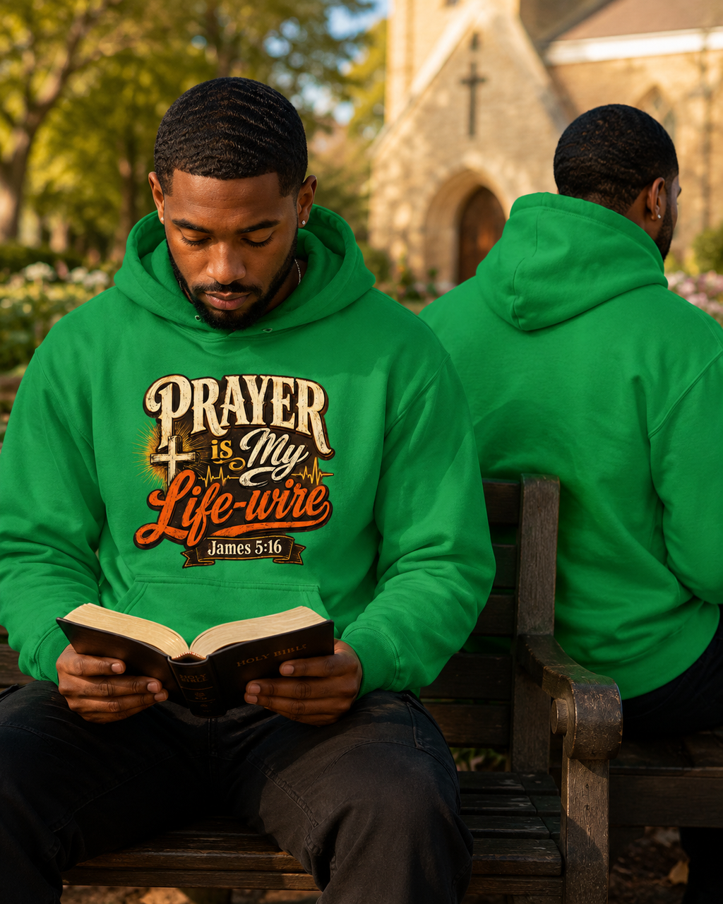 Prayer Is My Lifewire Hoodie