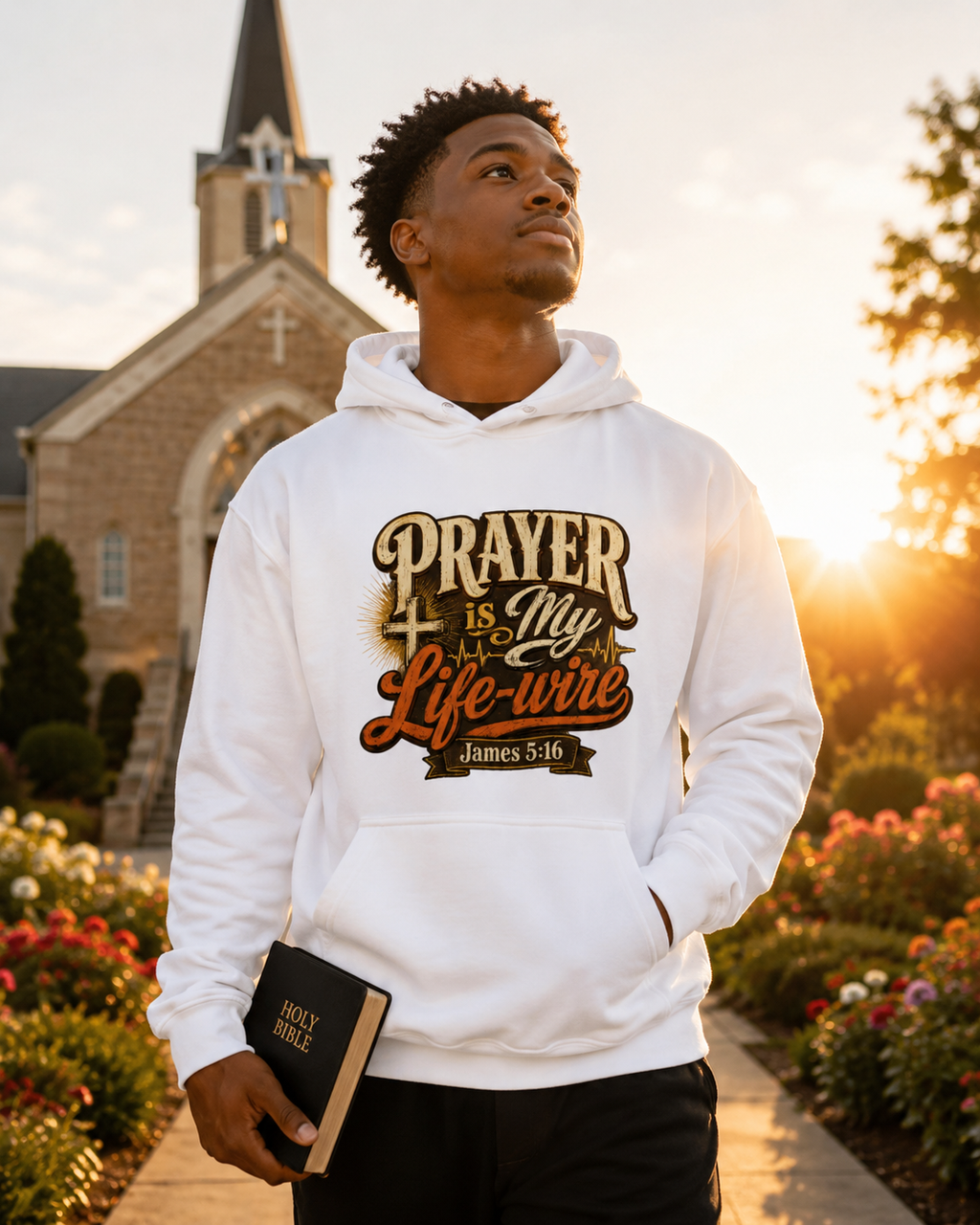 Prayer Is My Lifewire Hoodie