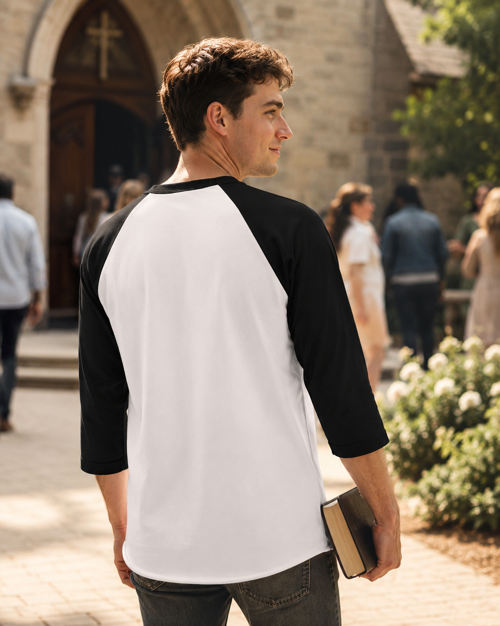 Heri And Hama Raglan T-Shirt