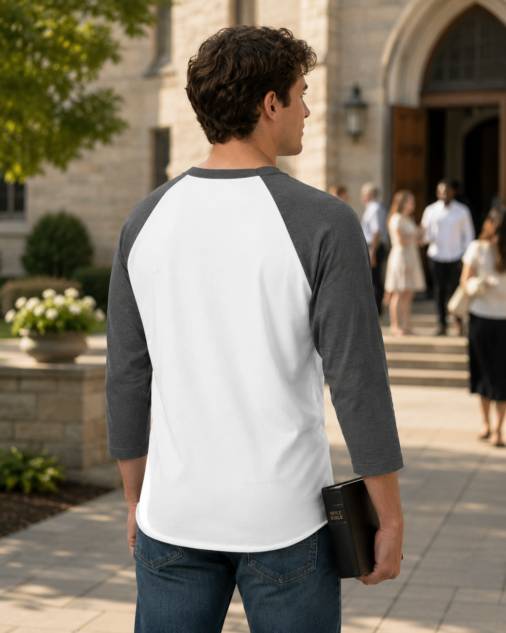 Heri And Hama Raglan T-Shirt
