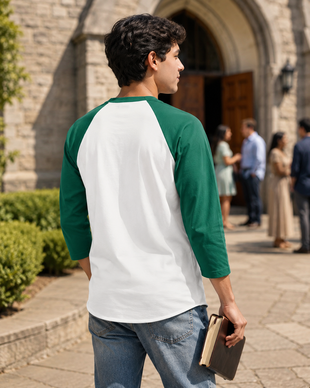 Heri And Hama Raglan T-Shirt