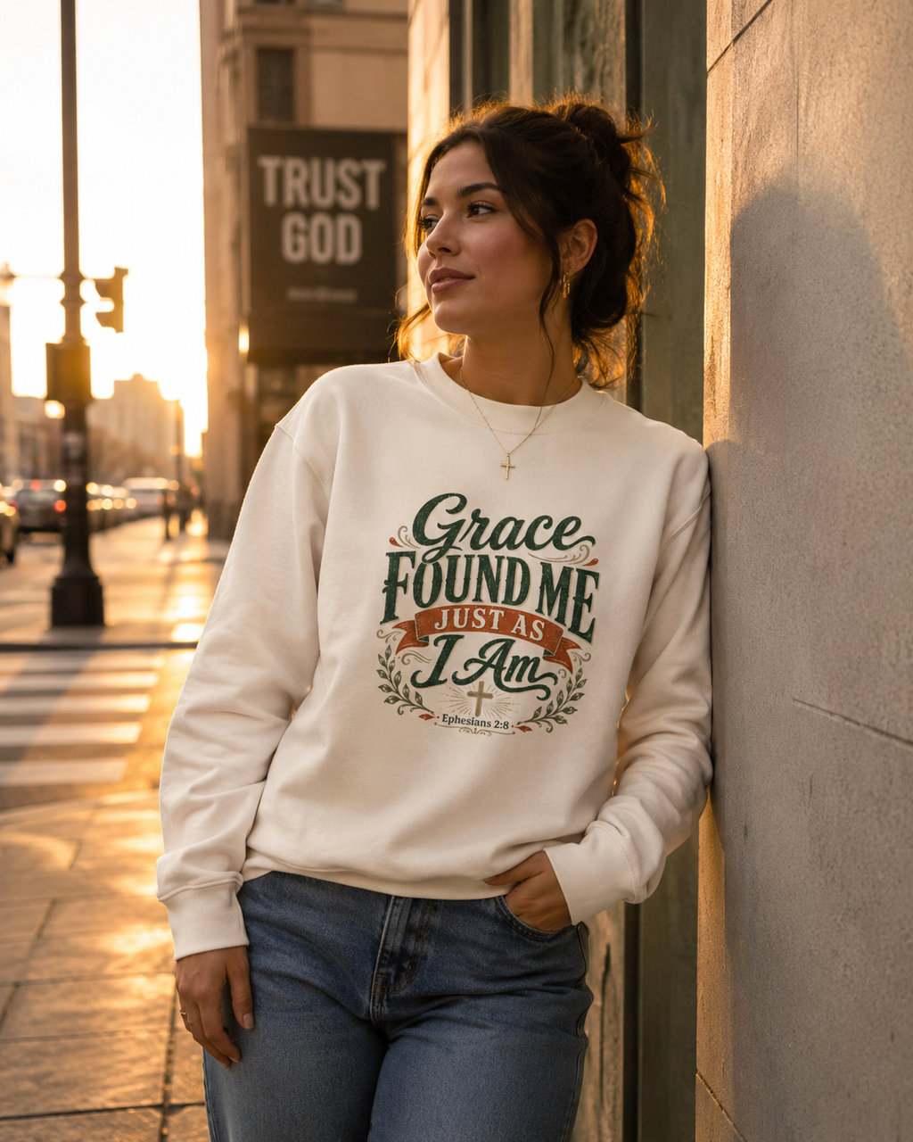 Grace Found Me Sweatshirt