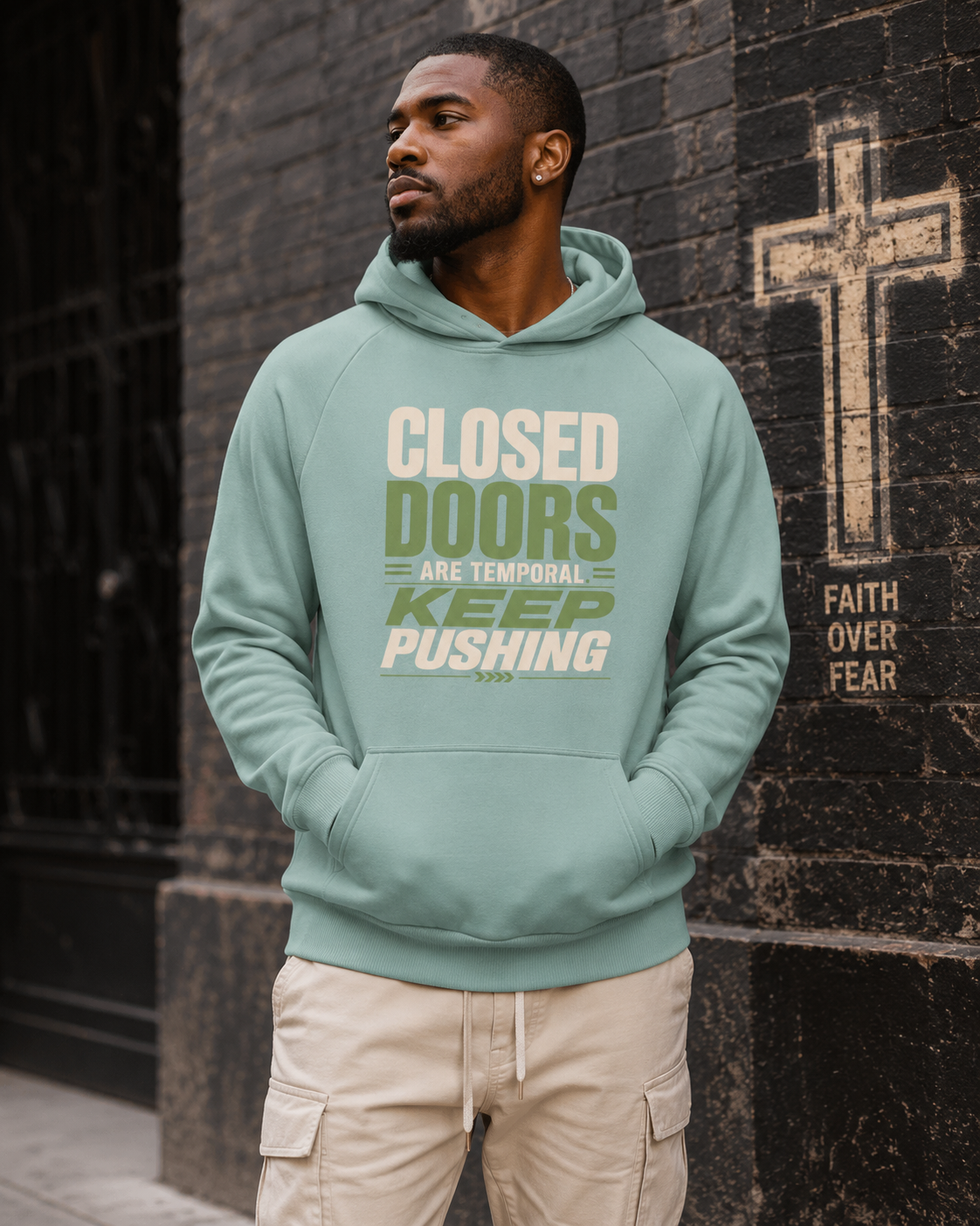 Keep Pushing Hoodie