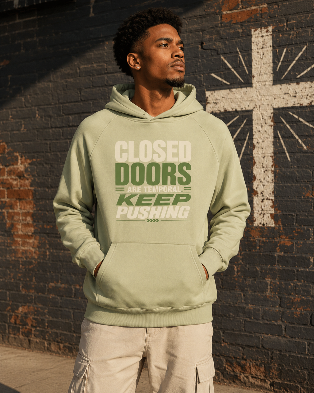 Keep Pushing Hoodie