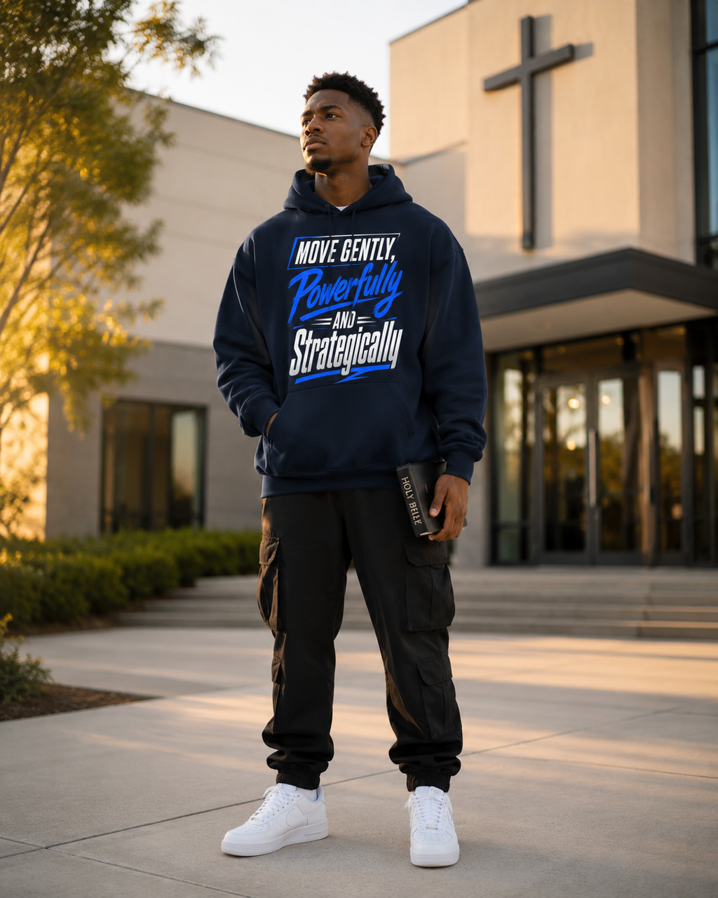 Move Gently Powerfully Hoodie