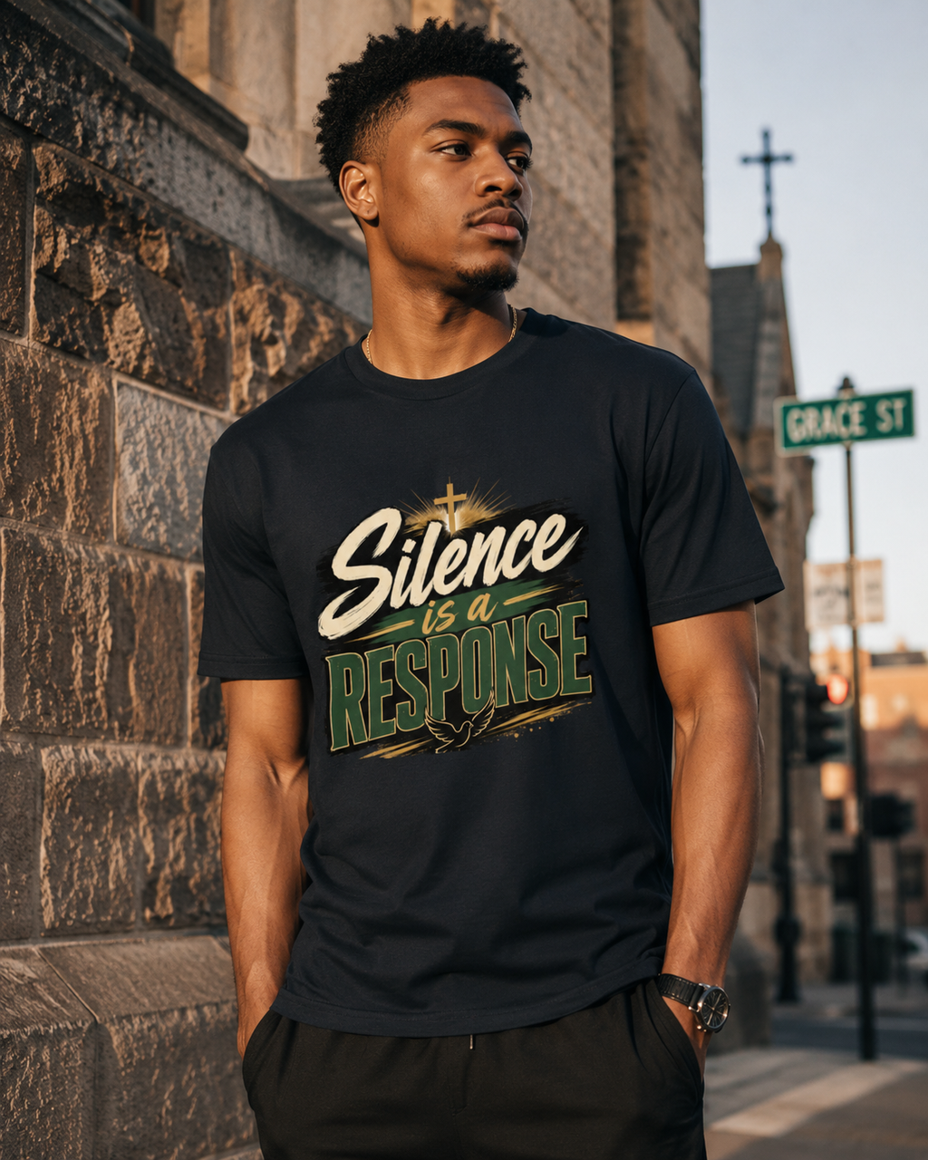 Silence Is A Response T-Shirt