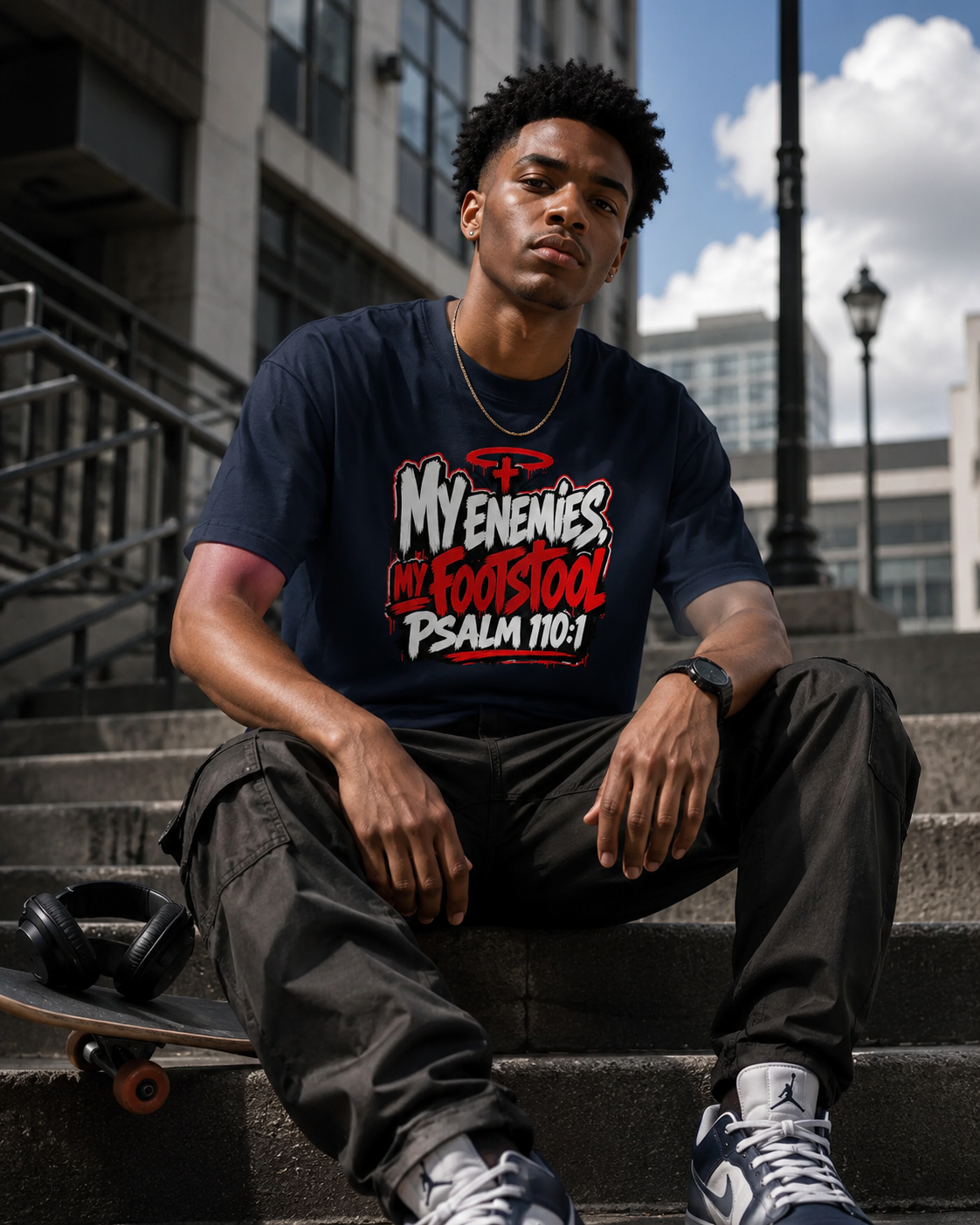 My Enemies My Footstool T-Shirt
