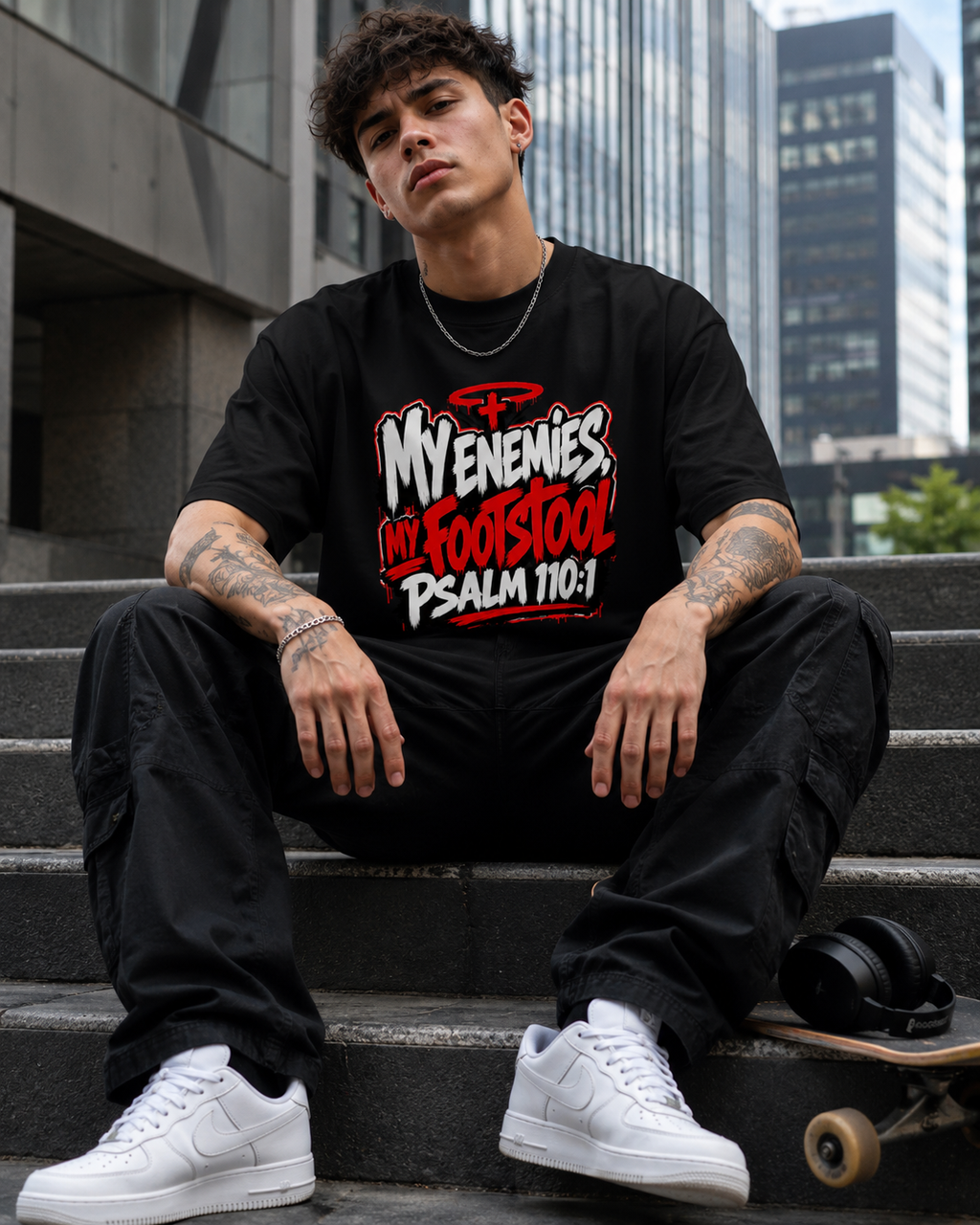 My Enemies My Footstool T-Shirt