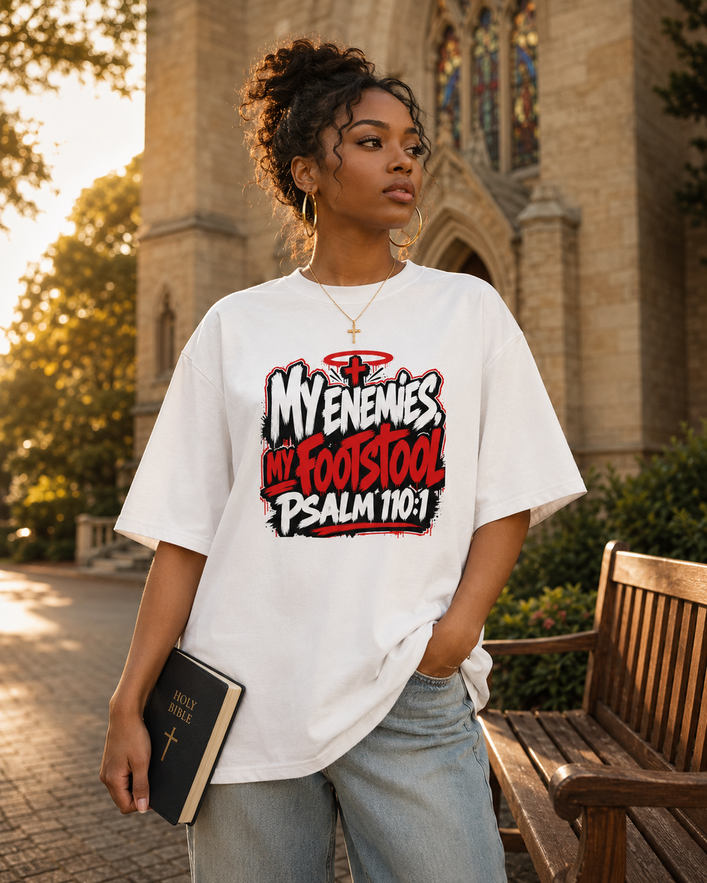 My Enemies My Footstool T-Shirt