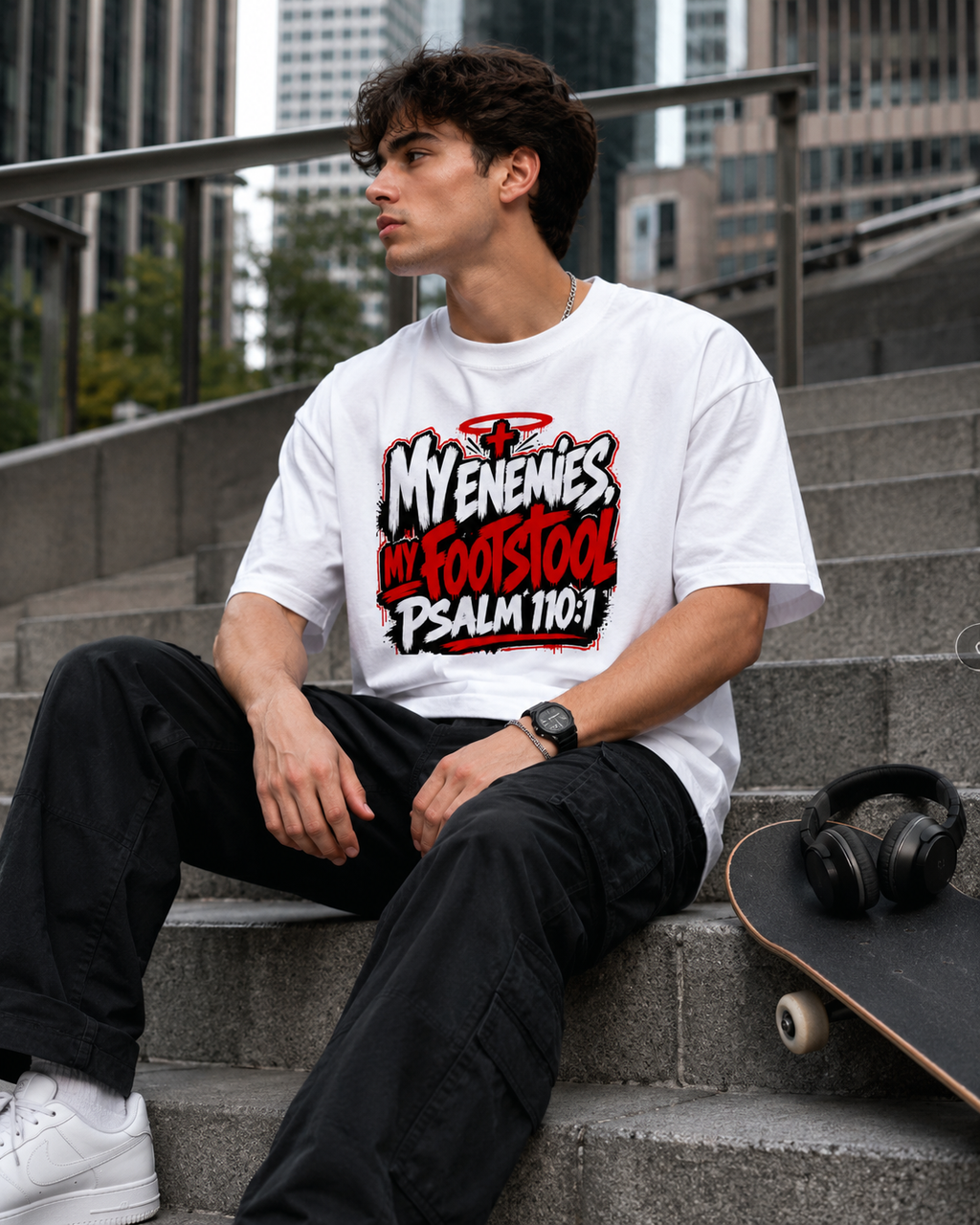 My Enemies My Footstool T-Shirt
