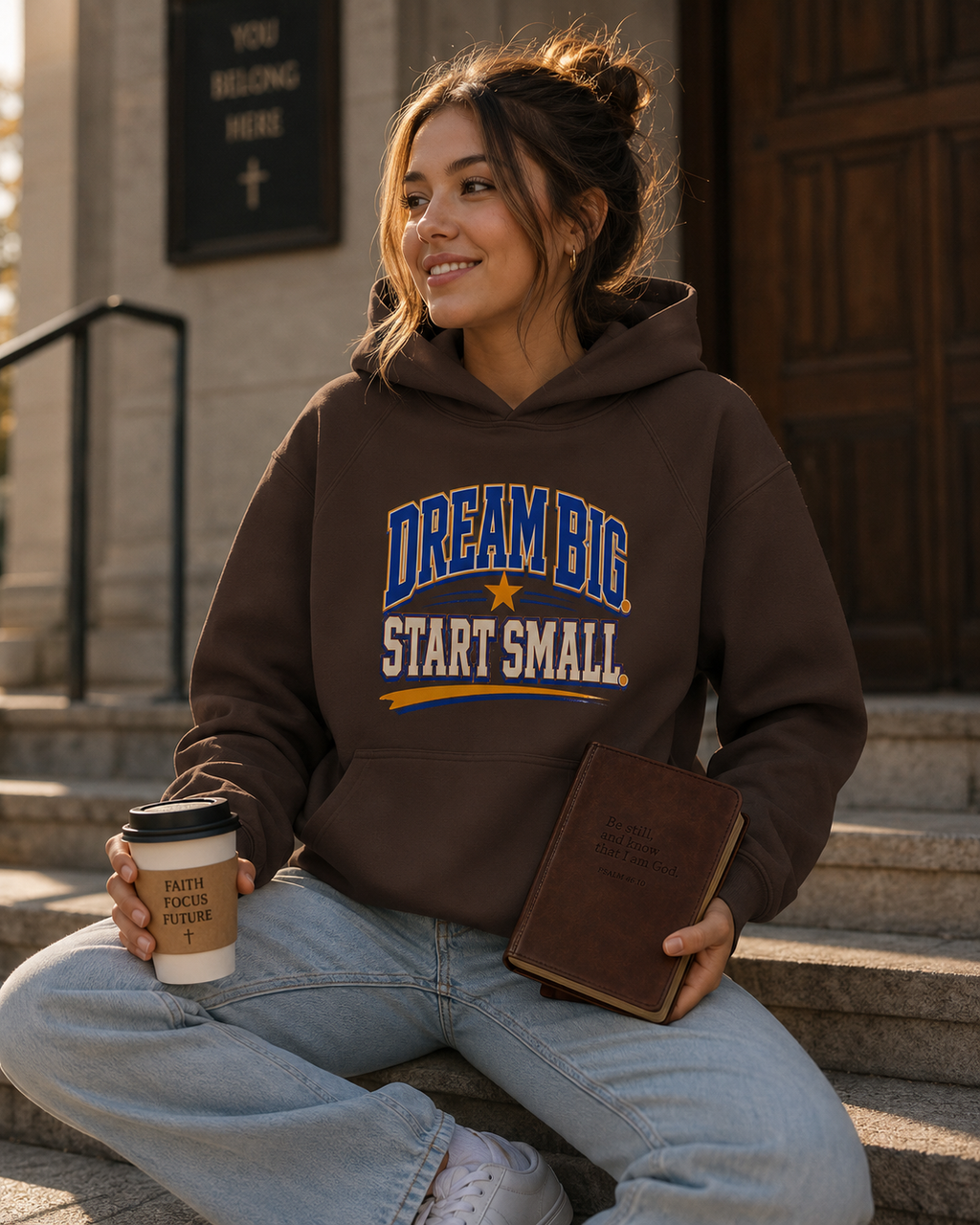 Dream Big Start Small Hoodie