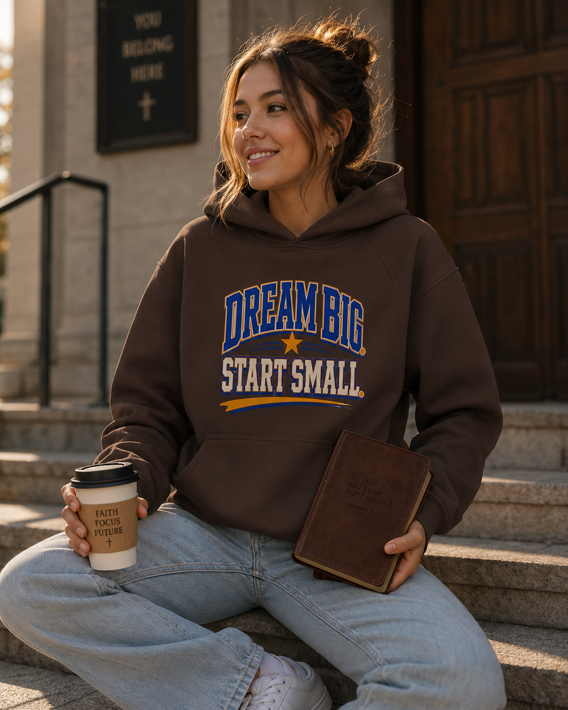 Dream Big Start Small Hoodie