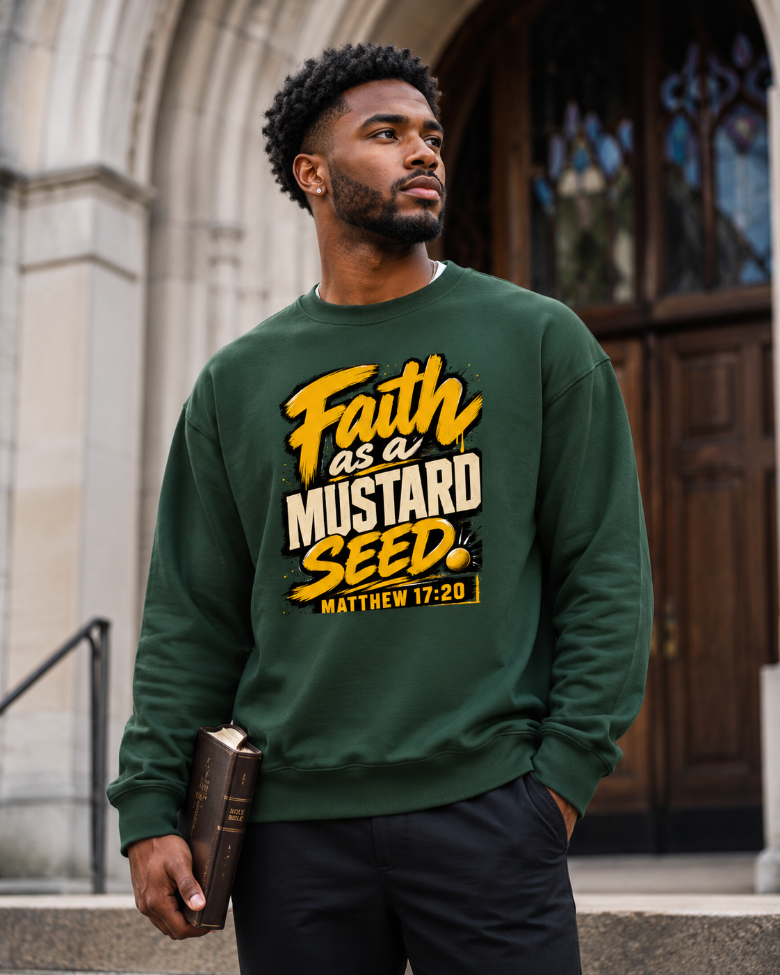 Faith As A Mustard Seed Sweatshirt