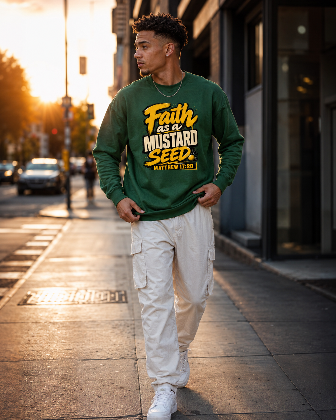 Faith As A Mustard Seed Sweatshirt