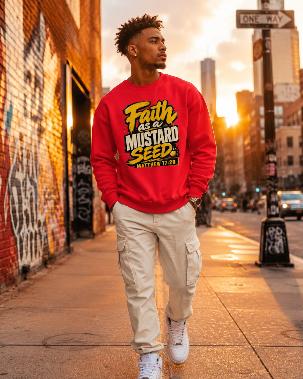 Faith As A Mustard Seed Sweatshirt