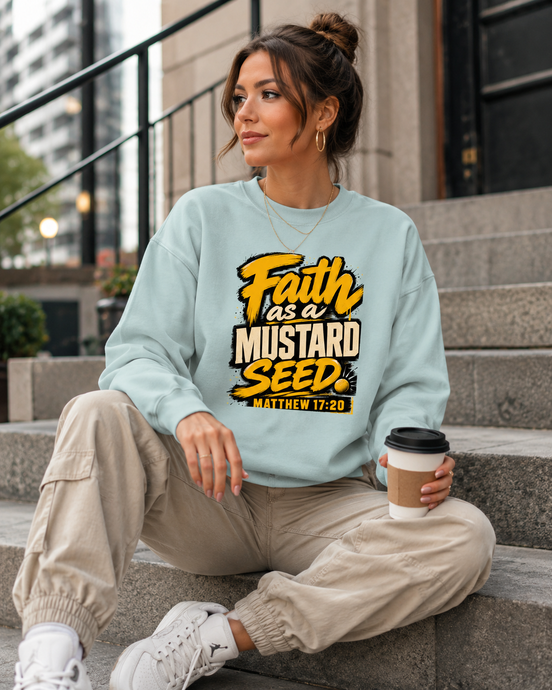 Faith As A Mustard Seed Sweatshirt