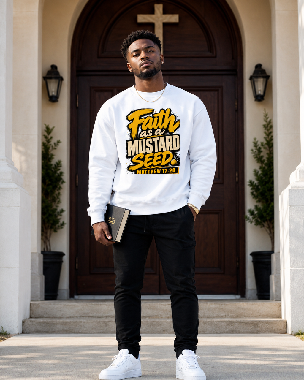 Faith As A Mustard Seed Sweatshirt