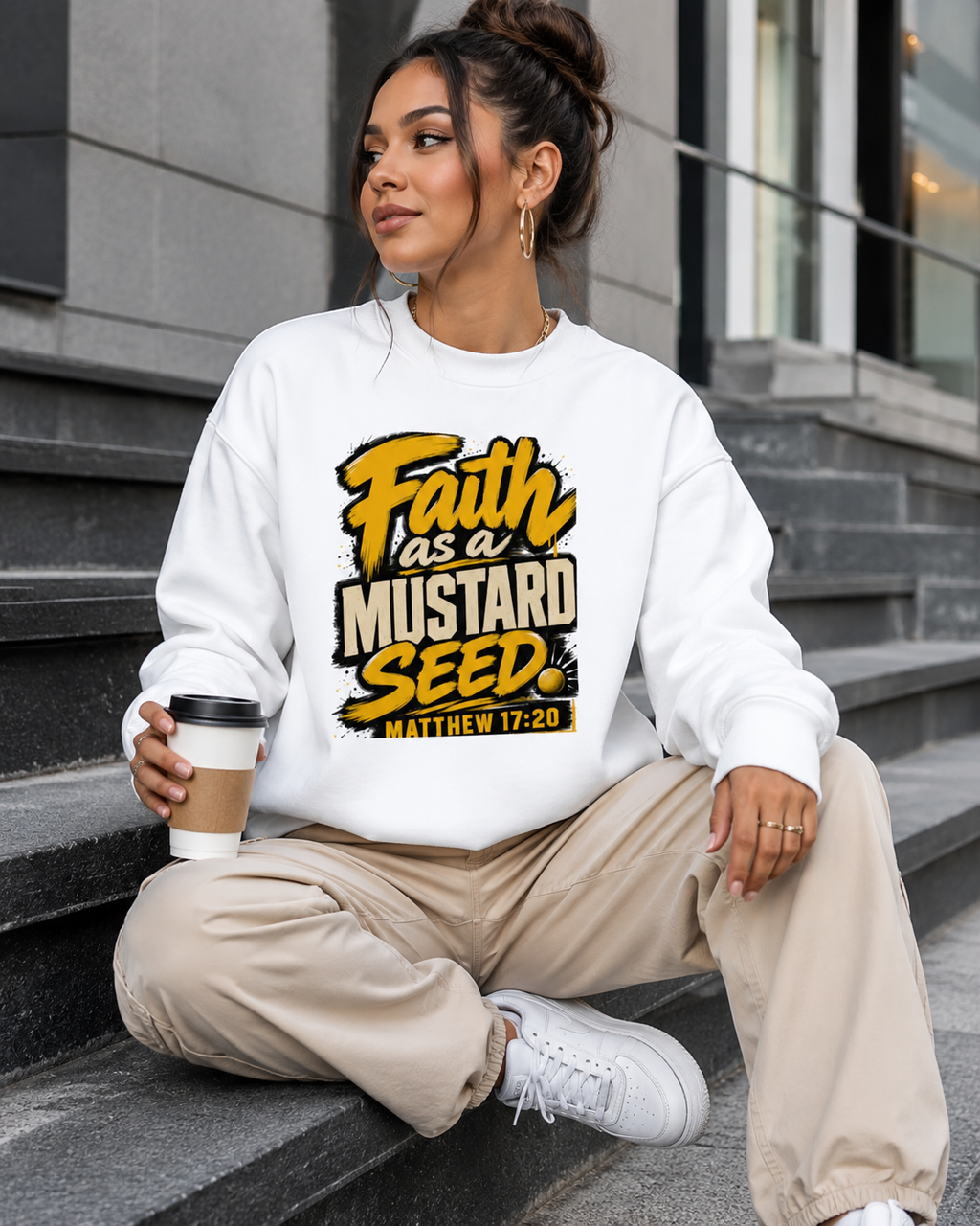 Faith As A Mustard Seed Sweatshirt