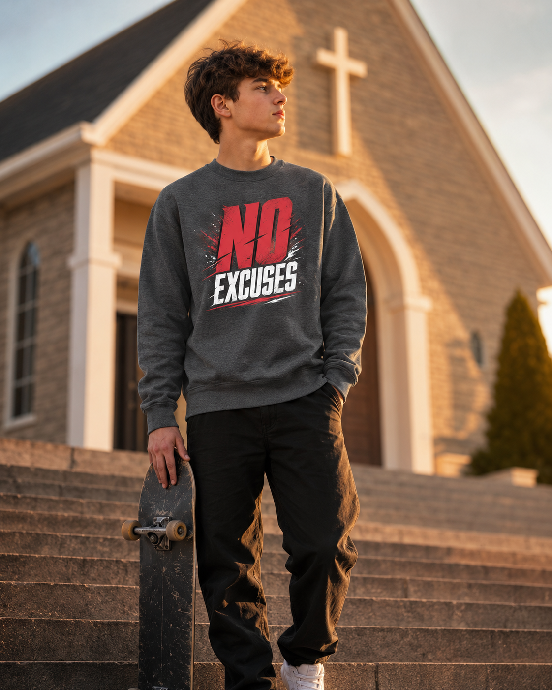 No Excuses Sweatshirt