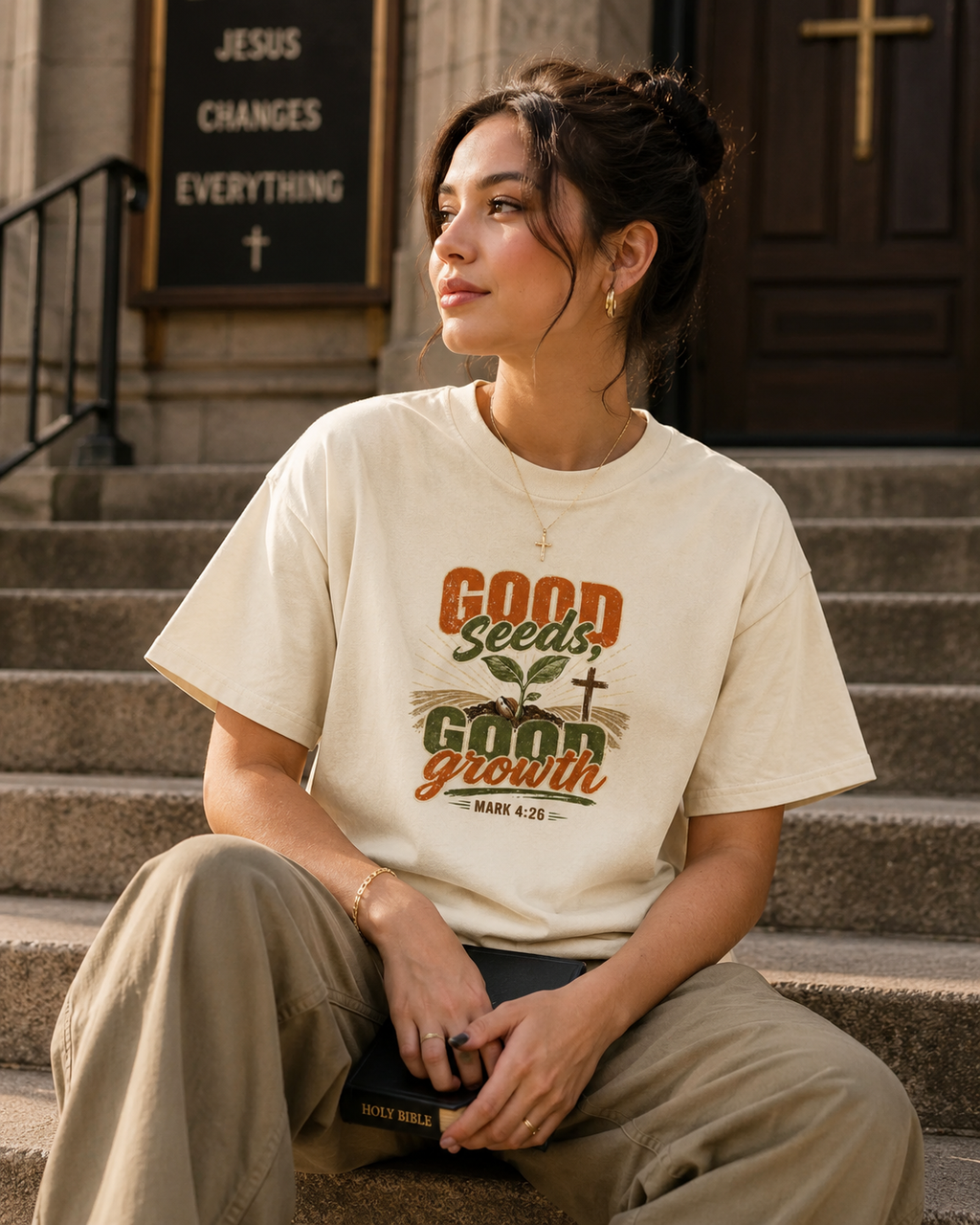 Good Seeds Good Growth T-Shirt
