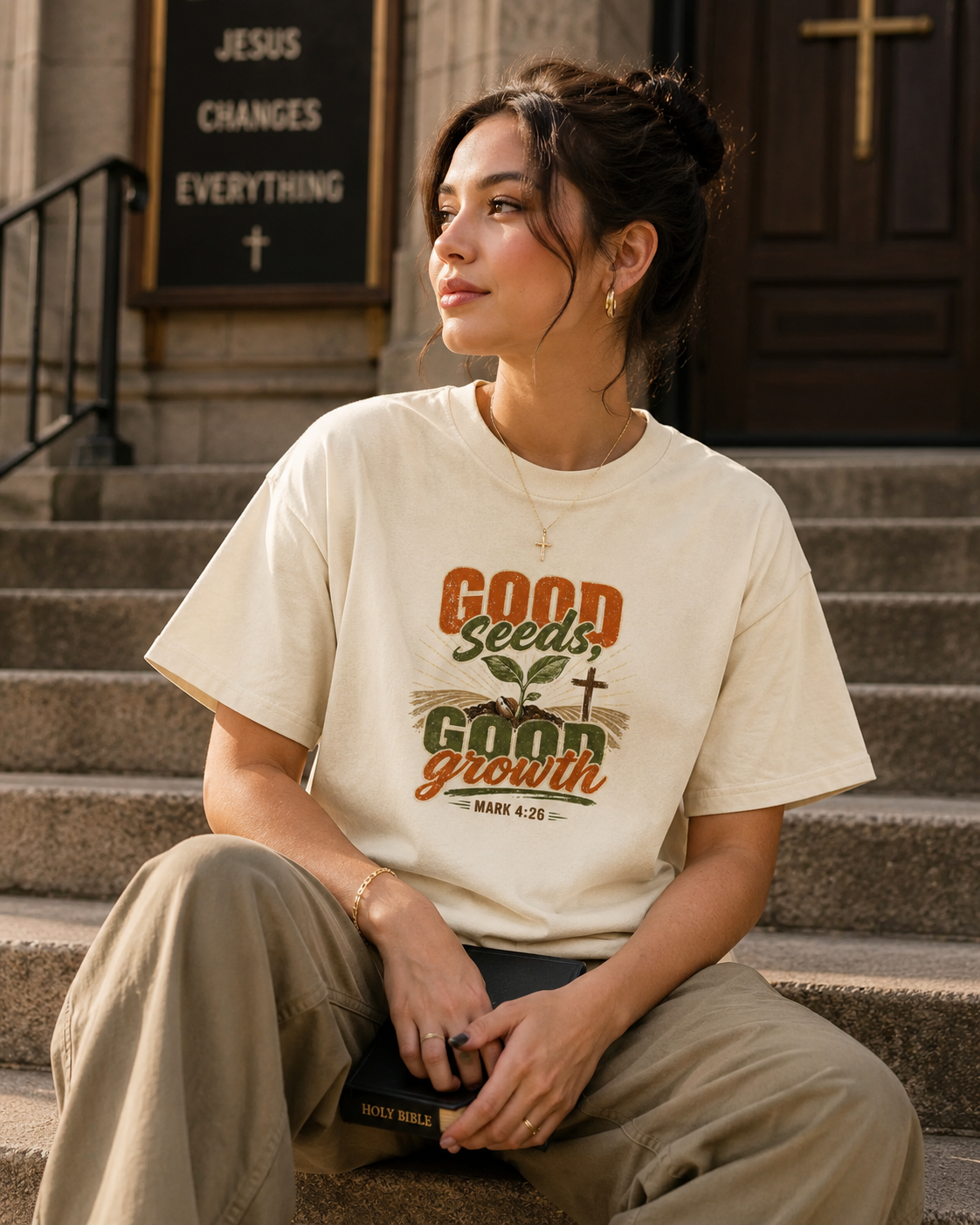Good Seeds Good Growth T-Shirt