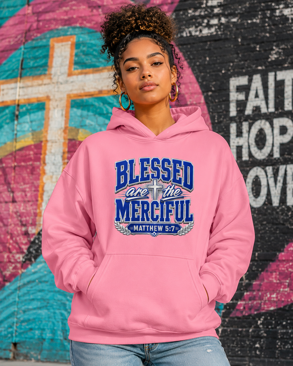 Blessed Are The Merciful Hoodie