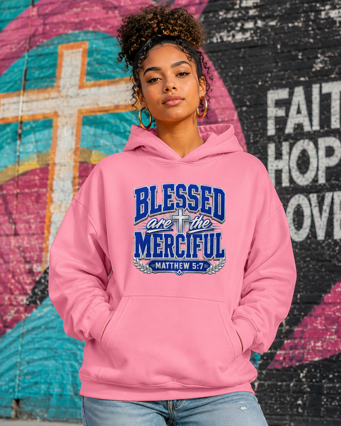 Blessed Are The Merciful Hoodie