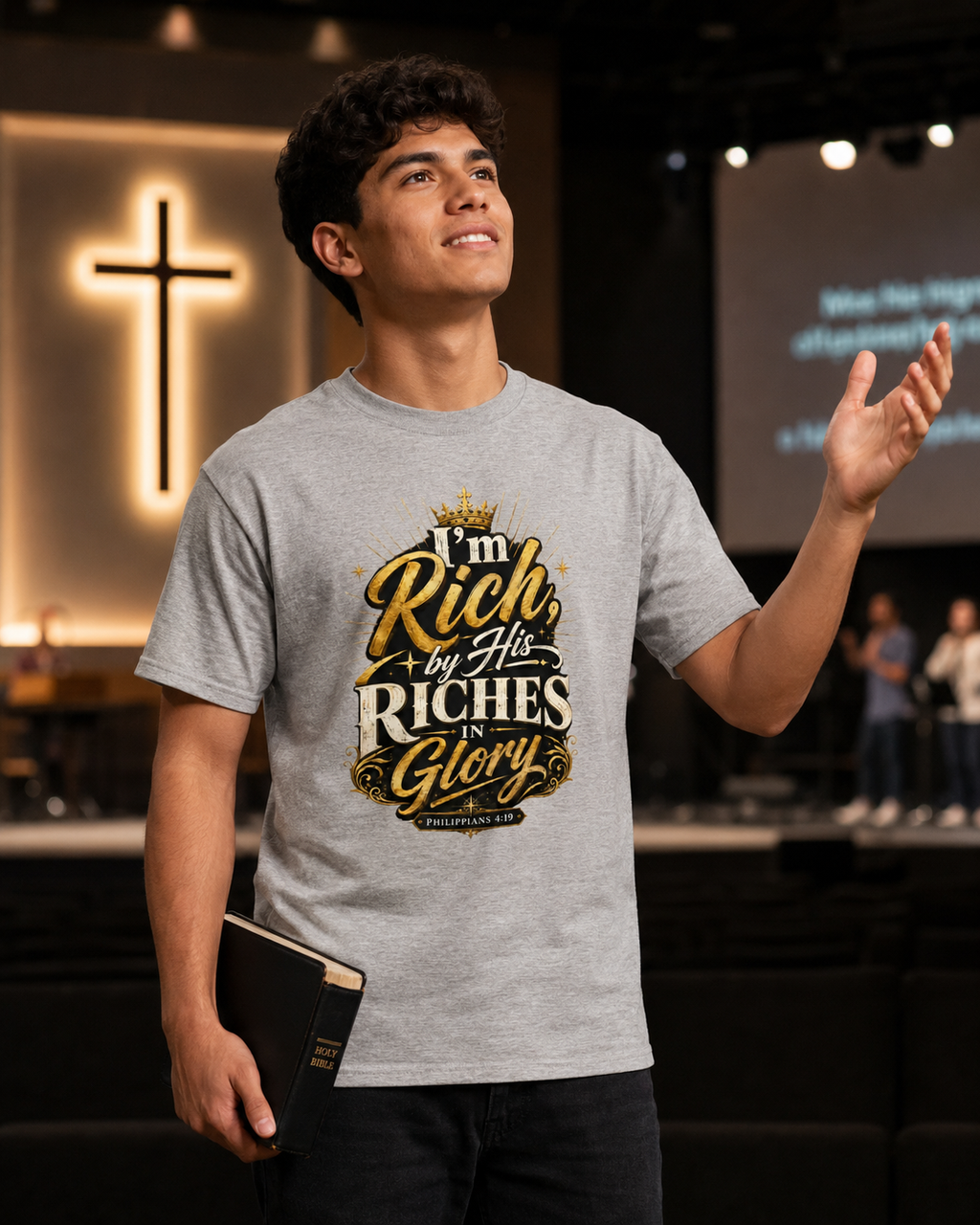 Rich in Glory Christian T-Shirt