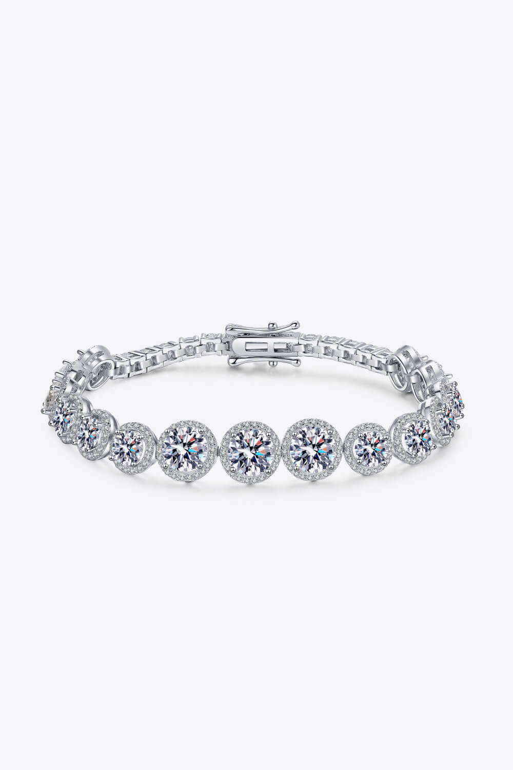 Moissanite 10.4 Carat Bracelet