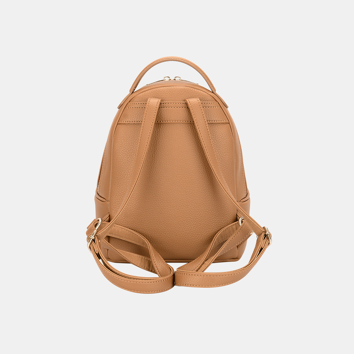 David Jones Leather Handle Backpack