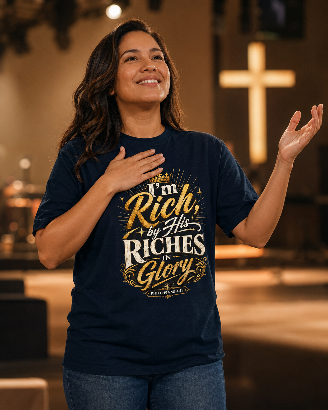 Rich in Glory Christian T-Shirt