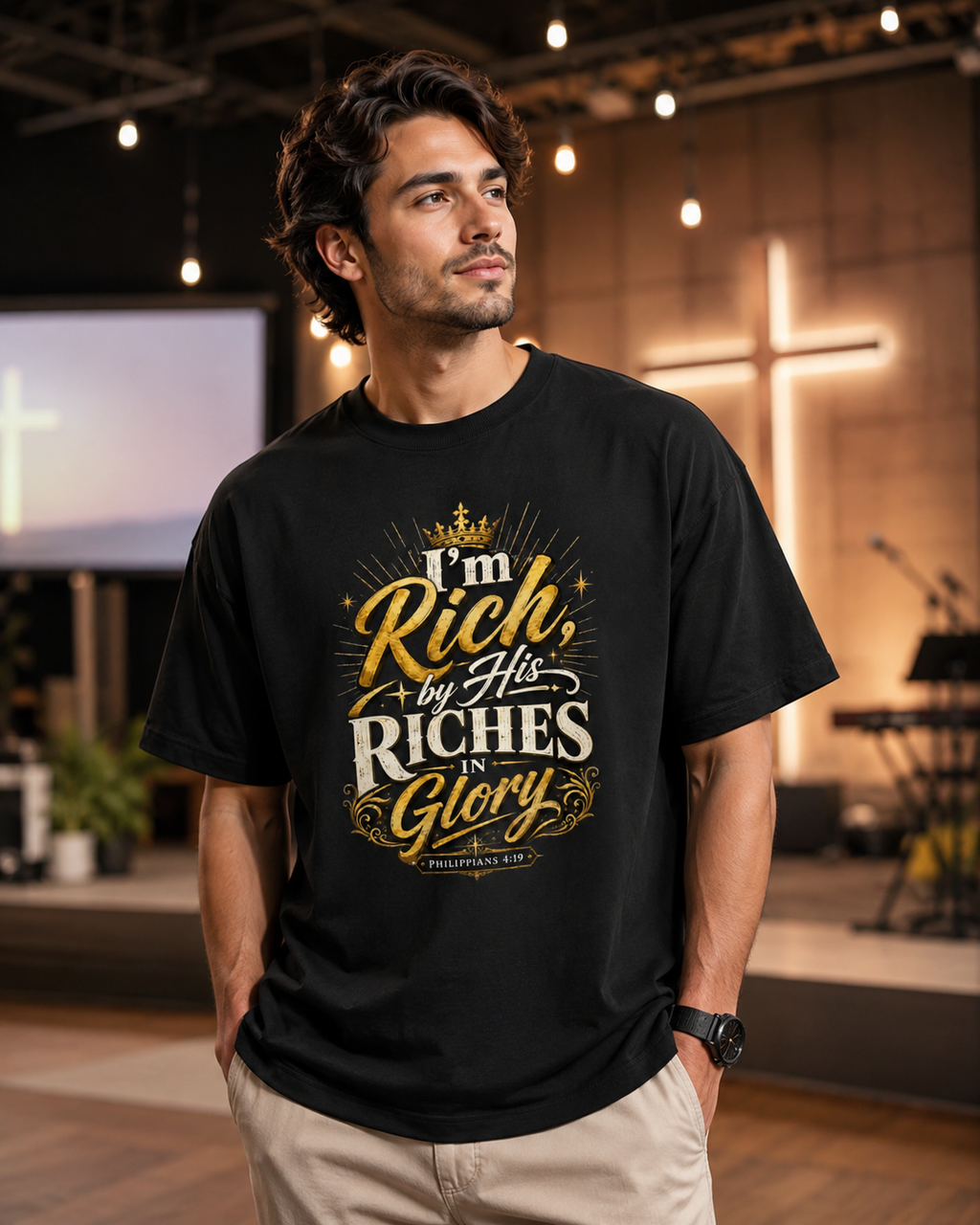 Rich in Glory Christian T-Shirt