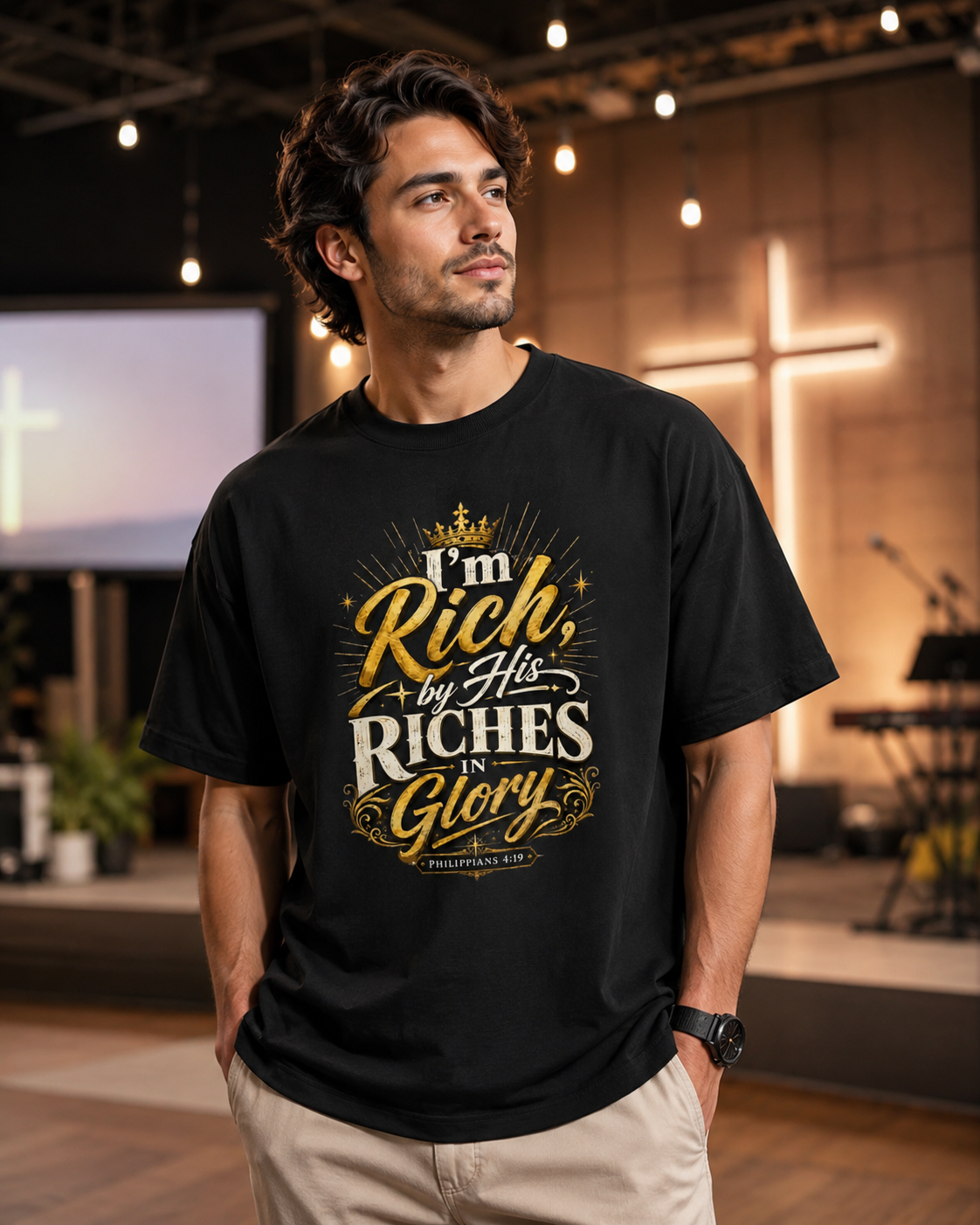 Rich in Glory Christian T-Shirt
