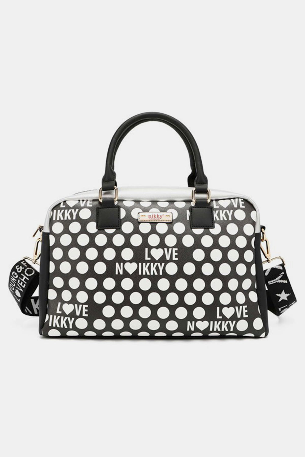 Nicole Lee USA Polka Dot Handbag