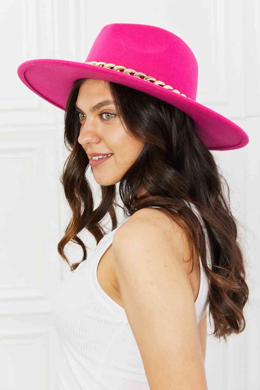 Pinky Minty Fedora Hat