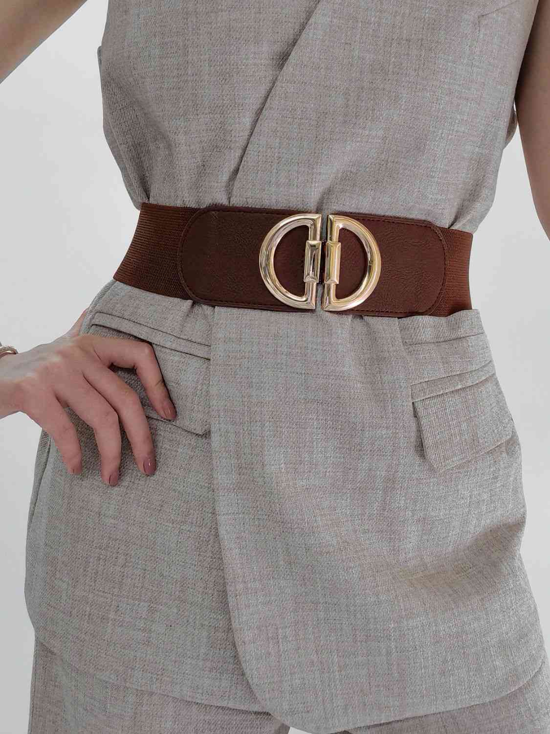 Fascinating Buckle Elastic Belt