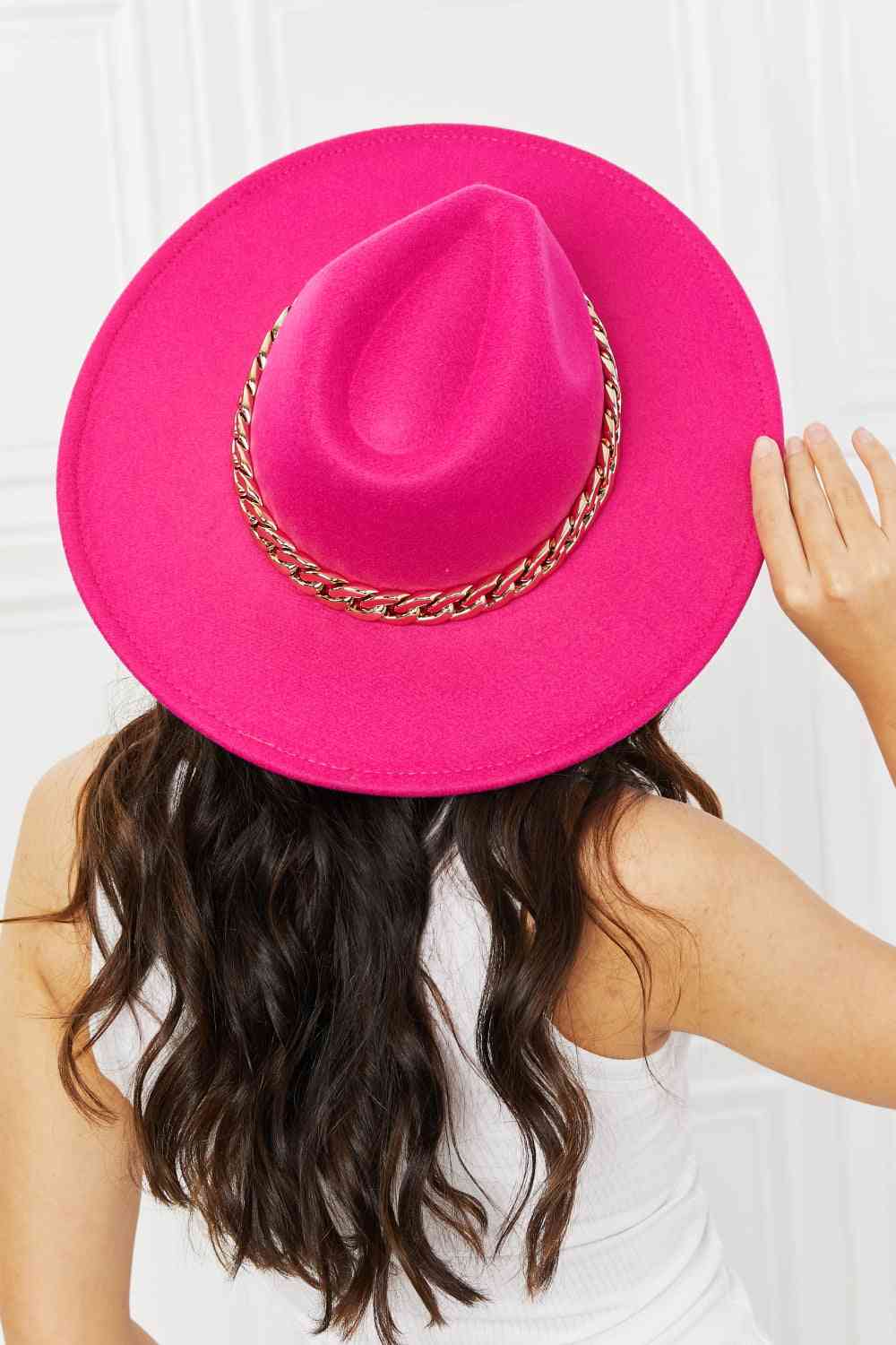 Pinky Minty Fedora Hat