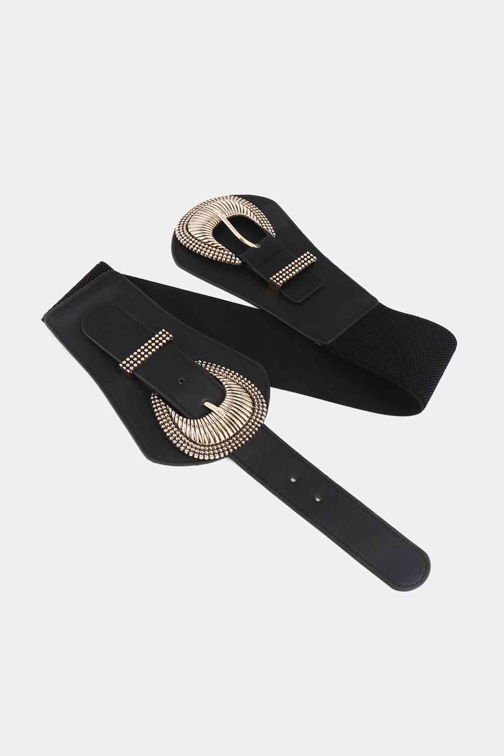 Double Shell Elastic Wide Belt