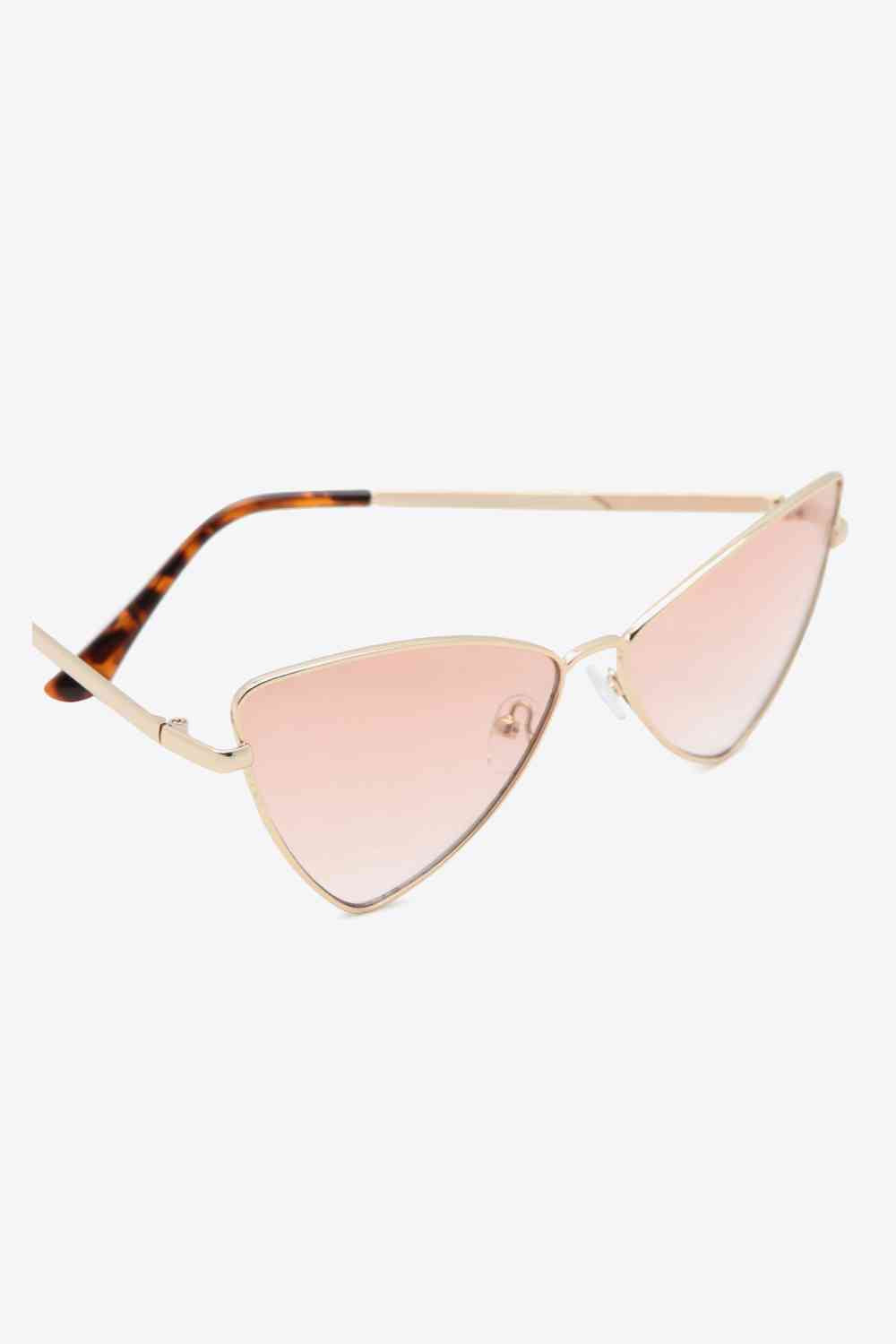 Steel Cat-Eye Sun Spectacles